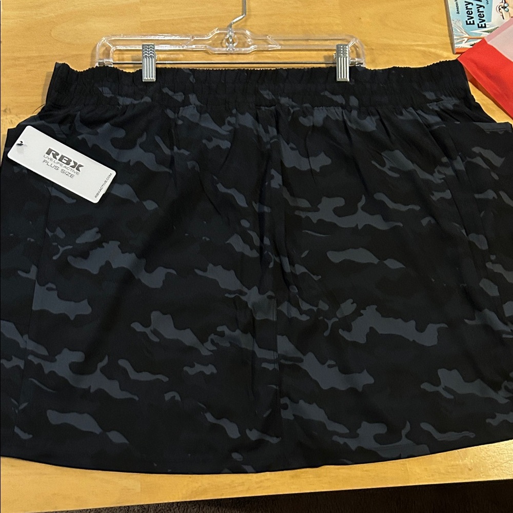RBX Women's Dark Camouflage Skater Skirt